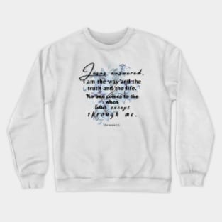 Genesis 1:1 Famous Bible Verse. Crewneck Sweatshirt